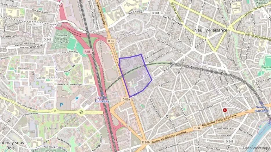 Appartement 44 m² deux pieces à vendre à Fontenay-sous-Bois