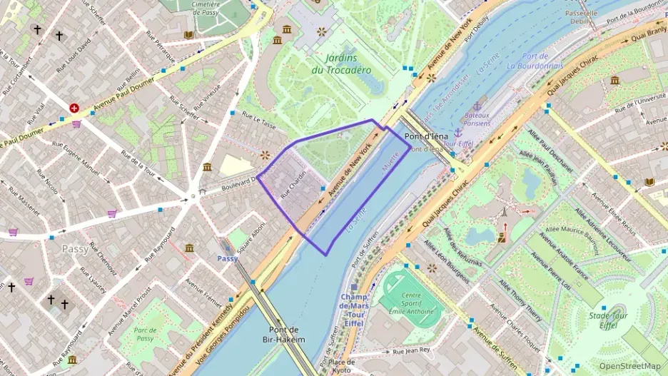 Appartement 120 m² quatre pièces à vendre à Paris 16e Arrondissement