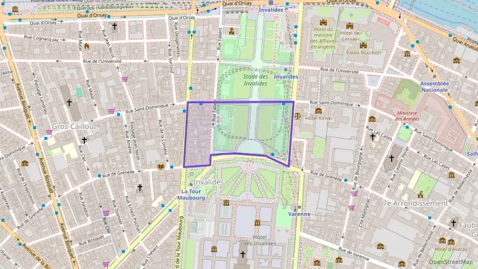 Appartement 70 m² deux pieces à vendre à Paris 7e Arrondissement