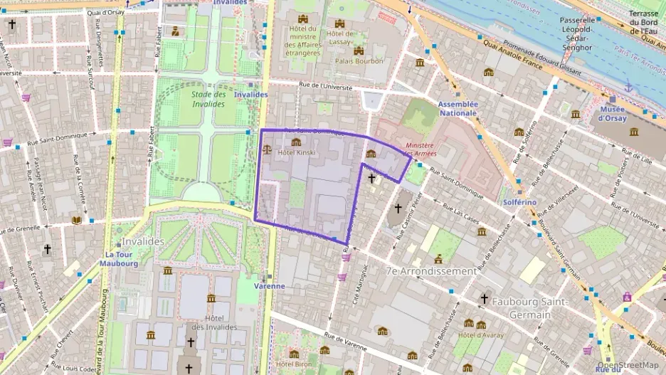 Appartement 94 m² trois pièces à vendre à Paris 7e Arrondissement