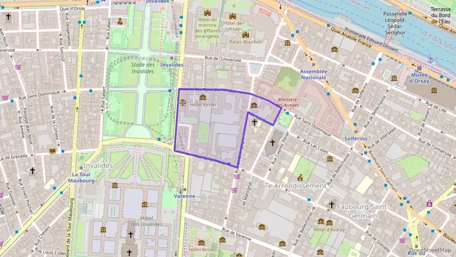 Appartement 118 m² cinq pièces à vendre à Paris 7e Arrondissement