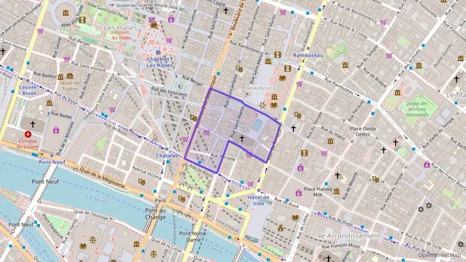 Appartement 130 m² deux pieces à vendre à Paris 4e Arrondissement