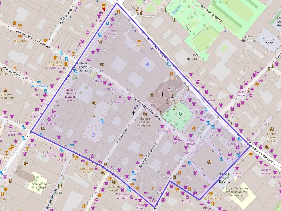 Appartement 68 m² trois pièces à vendre à Paris 4e Arrondissement