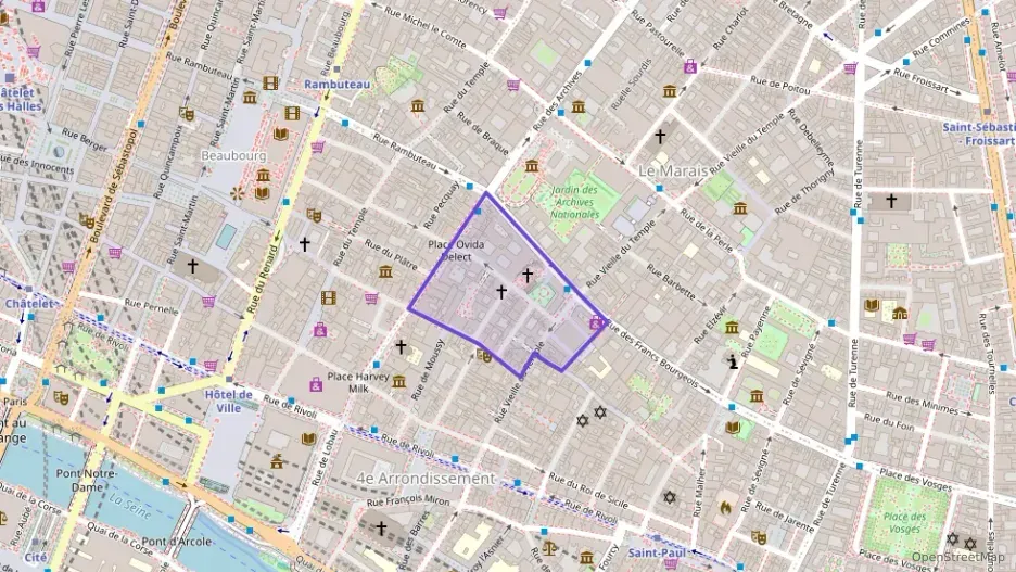 Appartement 68 m² trois pièces à vendre à Paris 4e Arrondissement Appartement 68 m² trois pièces à vendre à Paris 4e Arrondissement