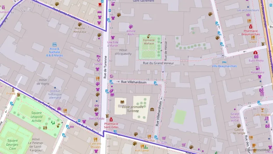 Appartement 50 m² trois pièces à vendre à Paris 3e Arrondissement