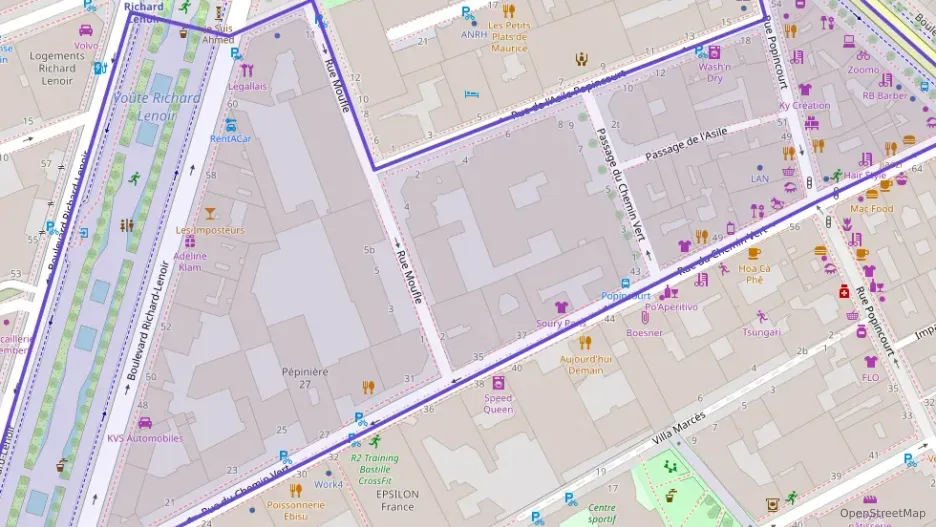 Appartement 125 m² cinq pièces à vendre à Paris 11e Arrondissement Appartement 125 m² cinq pièces à vendre à Paris 11e Arrondissement