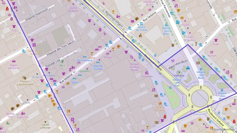 Appartement 45 m² deux pieces à vendre à Paris 11e Arrondissement Appartement 45 m² deux pieces à vendre à Paris 11e Arrondissement