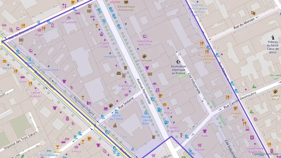 Appartement 50 m² trois pièces à vendre à Paris 11e Arrondissement