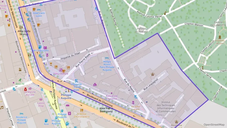Appartement 35 m² deux pieces à vendre à Paris 20e Arrondissement