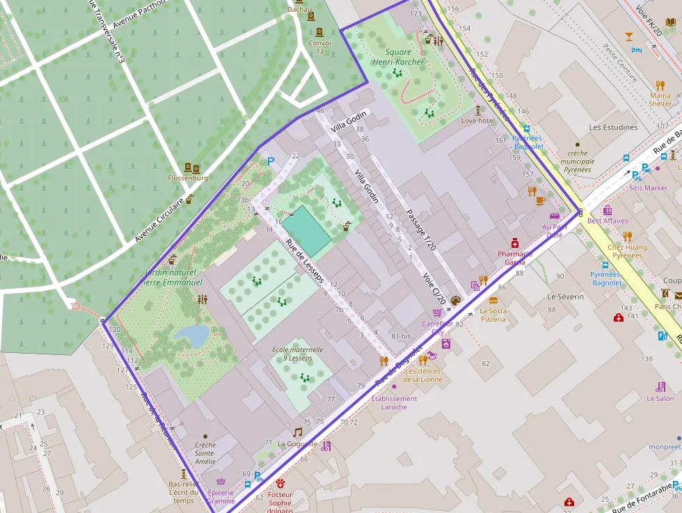 Appartement 32 m² deux pieces à vendre à Paris 20e Arrondissement