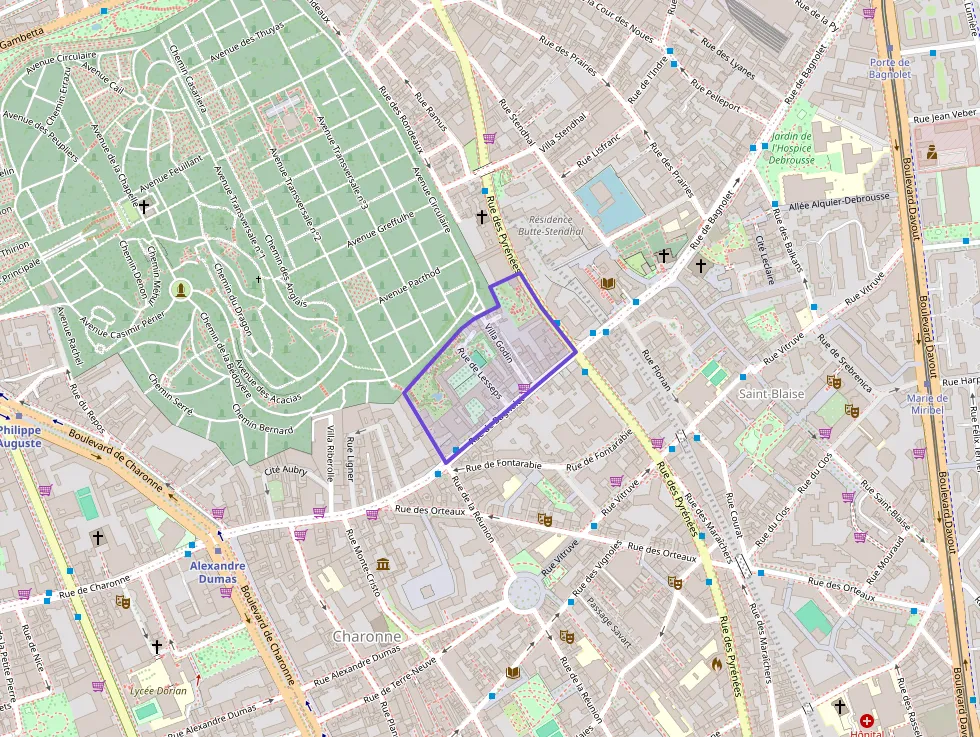 Appartement 32 m² deux pieces à vendre à Paris 20e Arrondissement