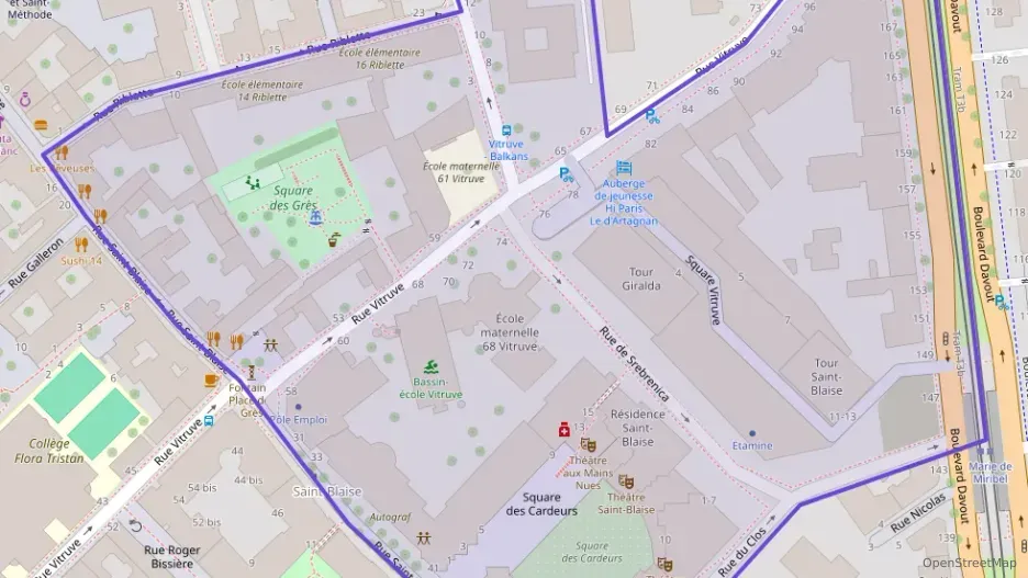 Appartement 51 m² deux pieces à vendre à Paris 20e Arrondissement Appartement 51 m² deux pieces à vendre à Paris 20e Arrondissement