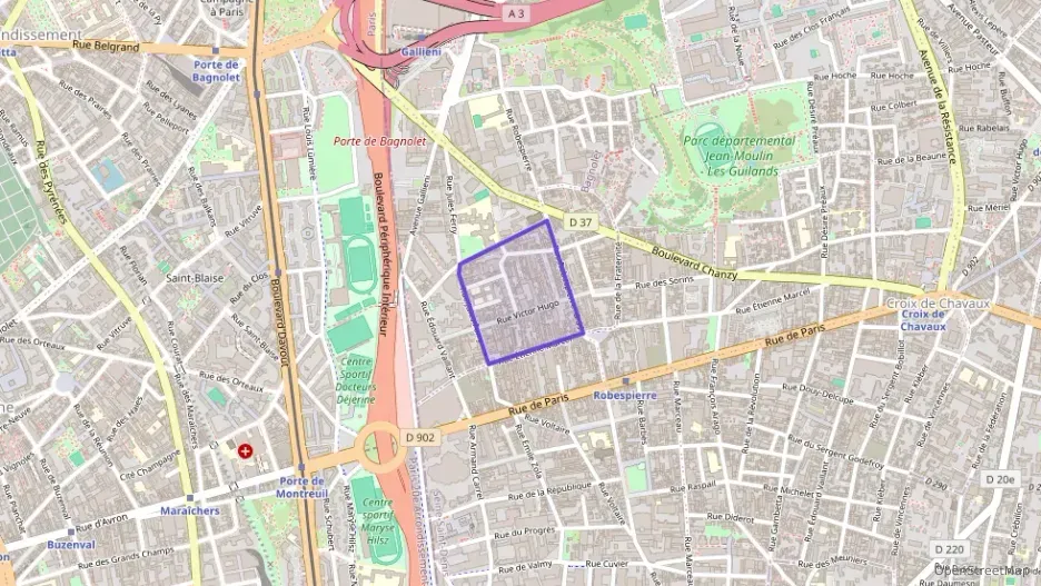 Appartement 35 m² deux pieces à vendre à Bagnolet