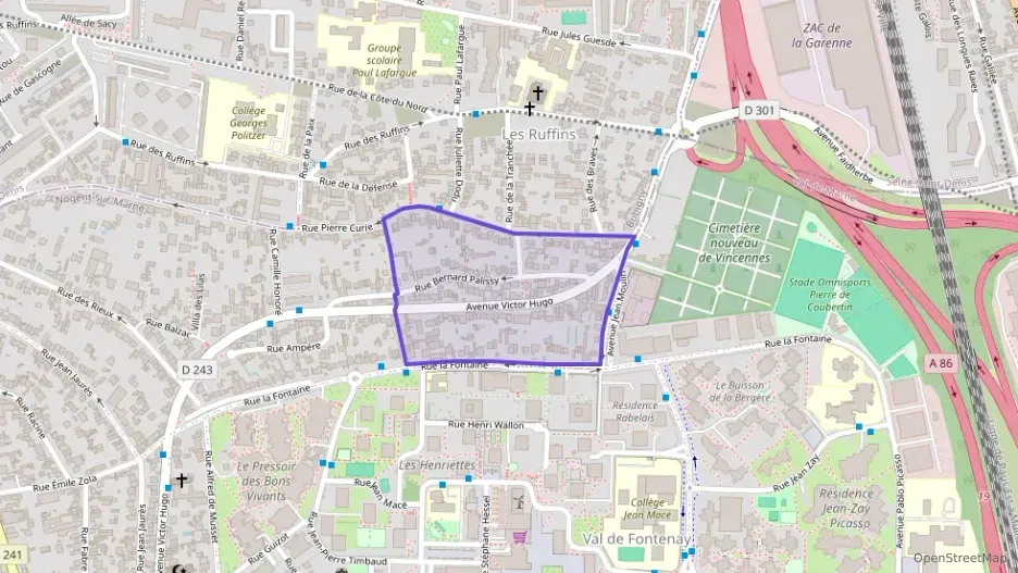 Appartement 63 m² trois pièces à vendre à Fontenay-sous-Bois