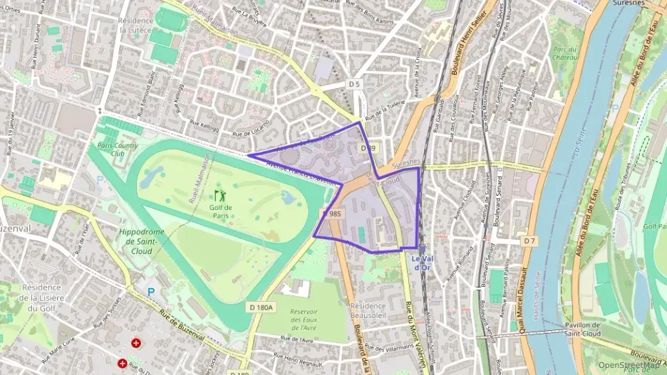 Appartement 55 m² deux pieces à vendre à Saint-Cloud Appartement 55 m² deux pieces à vendre à Saint-Cloud