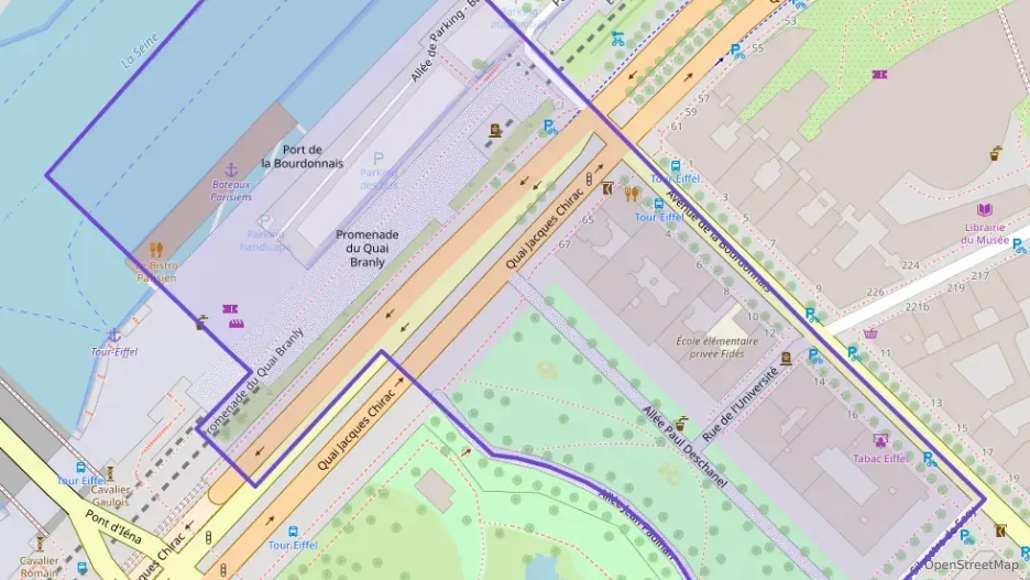 Appartement 46 m² deux pieces à vendre à Paris 7e Arrondissement