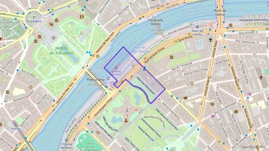 Appartement 46 m² deux pieces à vendre à Paris 7e Arrondissement