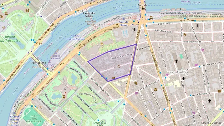 Appartement 73 m² trois pièces à vendre à Paris 7e Arrondissement