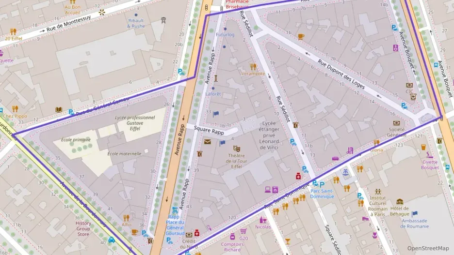 Appartement 120 m² cinq pièces à vendre à Paris 7e Arrondissement