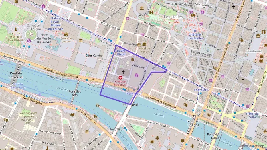 Appartement 41 m² deux pieces à vendre à Paris 1er Arrondissement