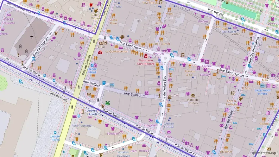 Appartement 54 m² trois pièces à vendre à Paris 1er Arrondissement