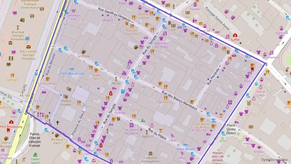 Appartement 47 m² deux pieces à vendre à Paris 4e Arrondissement