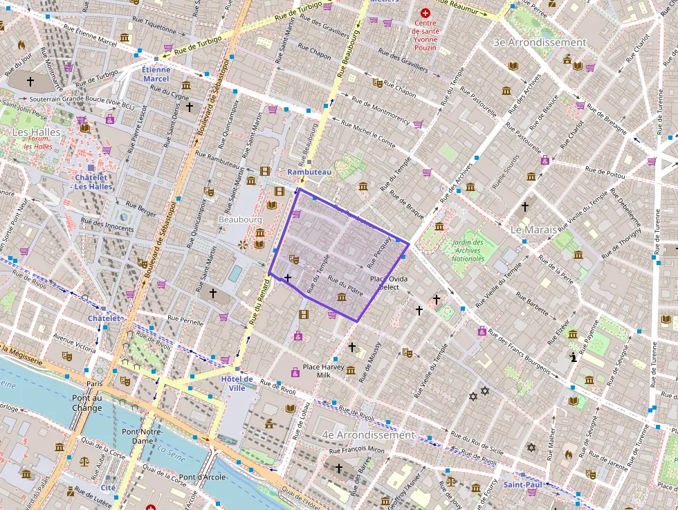 Appartement 47 m² deux pieces à vendre à Paris 4e Arrondissement