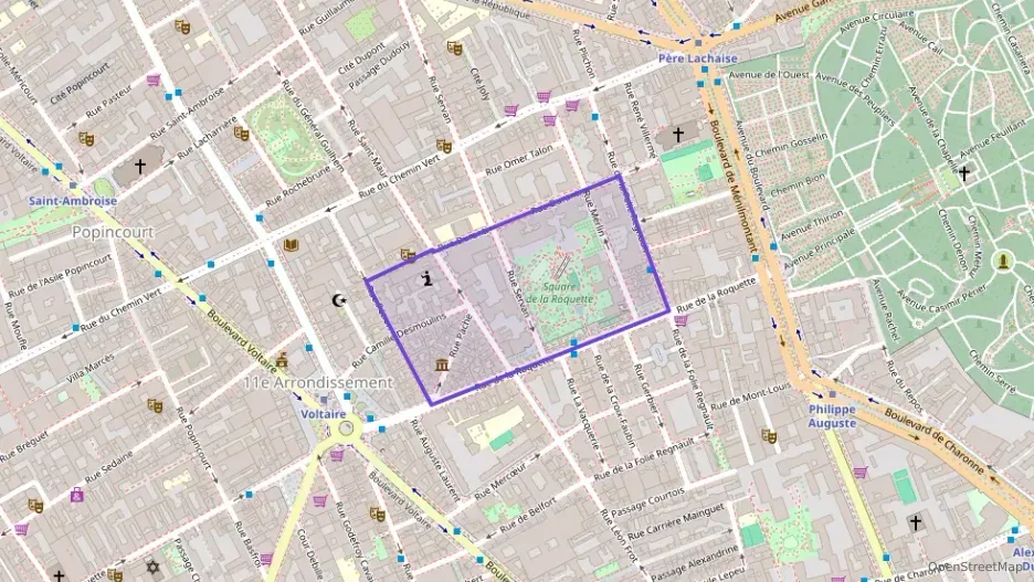 Appartement 52 m² deux pieces à vendre à Paris 11e Arrondissement