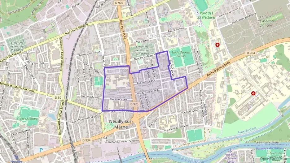 Appartement 76 m² quatre pièces à vendre à Neuilly-sur-Marne