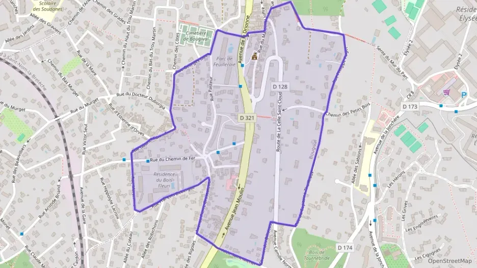 Appartement 93 m² quatre pièces à vendre à Bougival Appartement 93 m² quatre pièces à vendre à Bougival