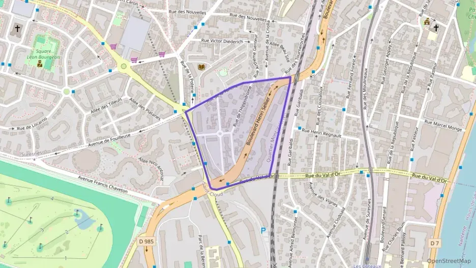 Appartement 80 m² trois pièces à vendre à Suresnes