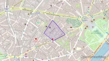 Appartement 122 m² quatre pièces à vendre à Paris 16e Arrondissement