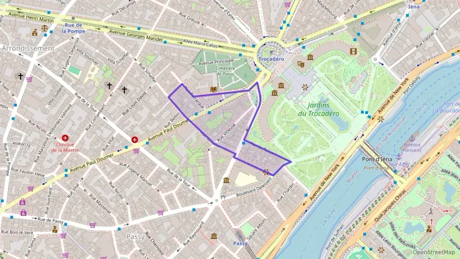 Appartement 31 m² une piece à vendre à Paris 16e Arrondissement Appartement 31 m² une piece à vendre à Paris 16e Arrondissement