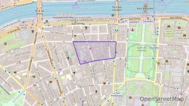 Appartement 28 m² une piece à vendre à Paris 7e Arrondissement