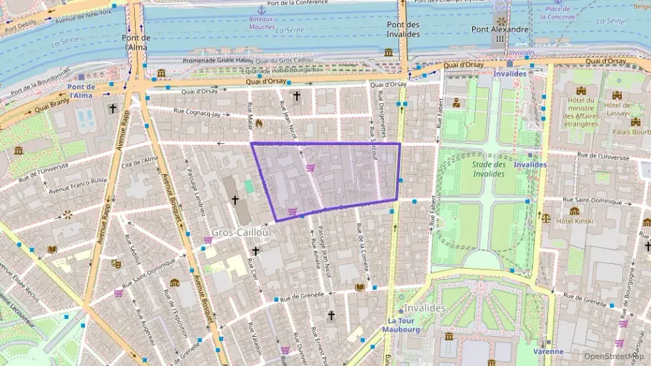 Appartement 28 m² une piece à vendre à Paris 7e Arrondissement