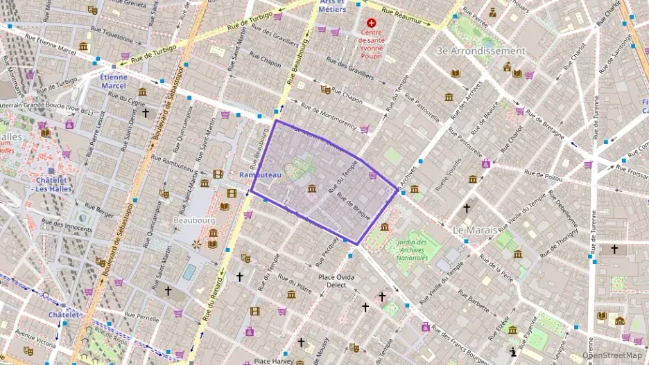 Appartement 72 m² trois pièces à vendre à Paris 3e Arrondissement Appartement 72 m² trois pièces à vendre à Paris 3e Arrondissement