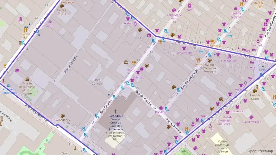 Appartement 85 m² trois pièces à vendre à Paris 3e Arrondissement