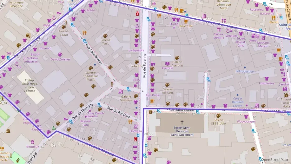 Appartement 130 m² trois pièces à vendre à Paris 3e Arrondissement