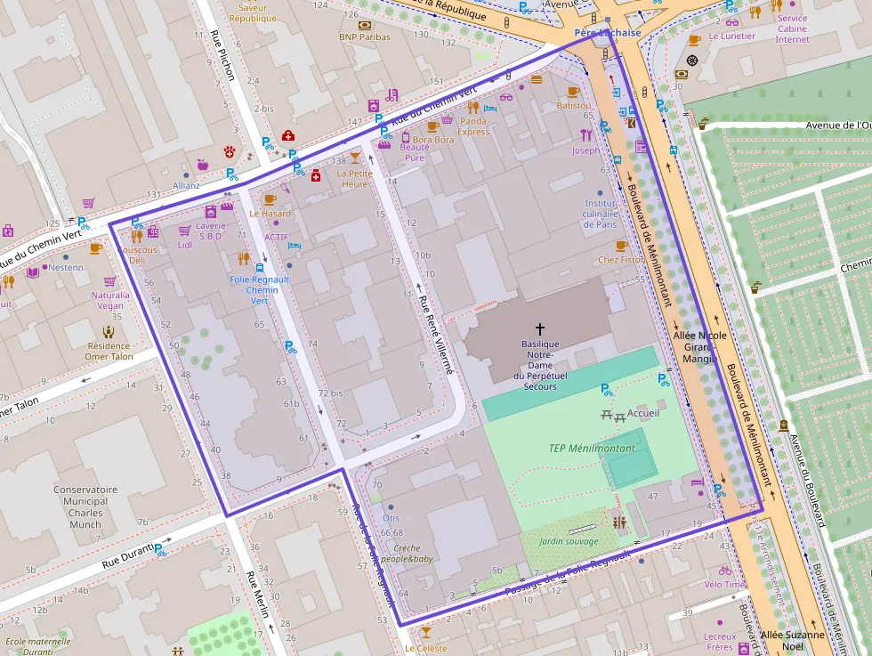 Appartement 44 m² deux pieces à vendre à Paris 11e Arrondissement