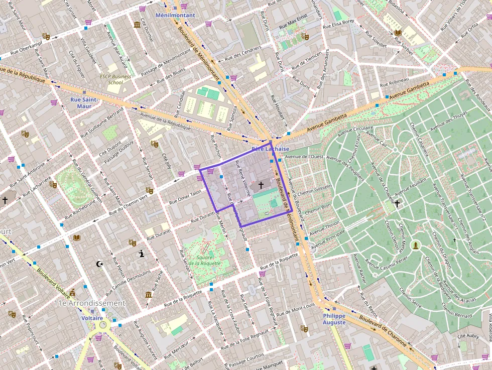 Appartement 44 m² deux pieces à vendre à Paris 11e Arrondissement