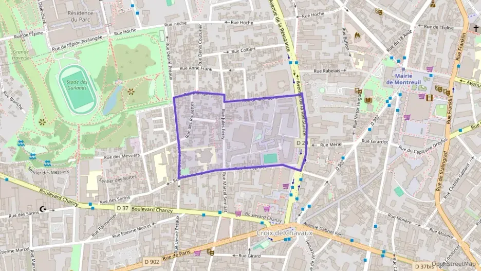Appartement 73 m² trois pièces à vendre à Montreuil