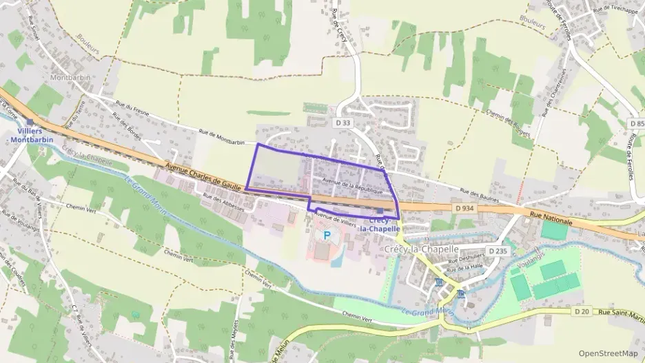 Appartement 51 m² deux pieces à vendre à Crécy-la-Chapelle Appartement 51 m² deux pieces à vendre à Crécy-la-Chapelle