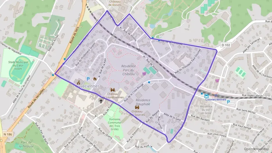 Appartement 130 m² cinq pièces à vendre à Louveciennes