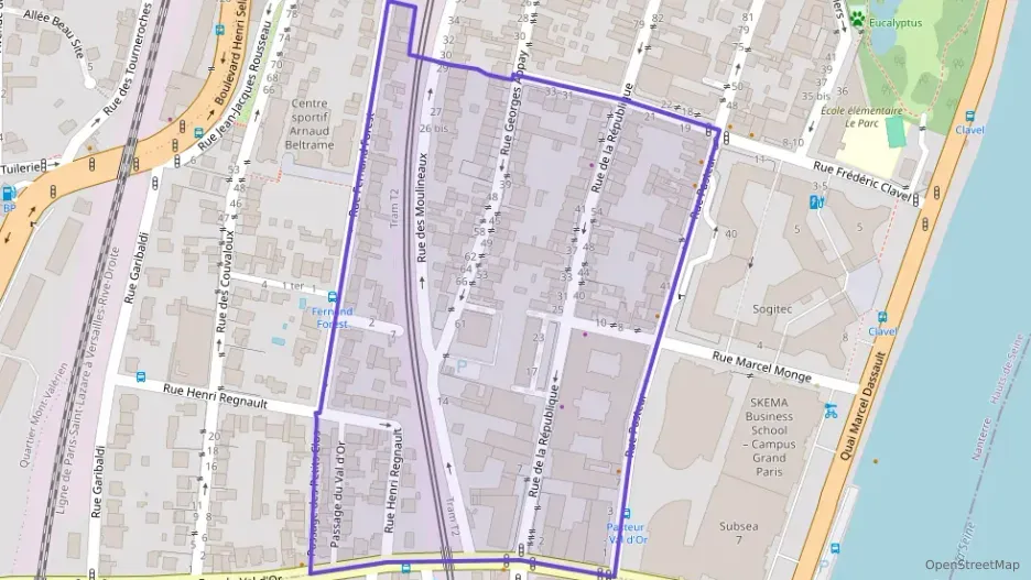 Appartement 92 m² quatre pièces à vendre à Suresnes