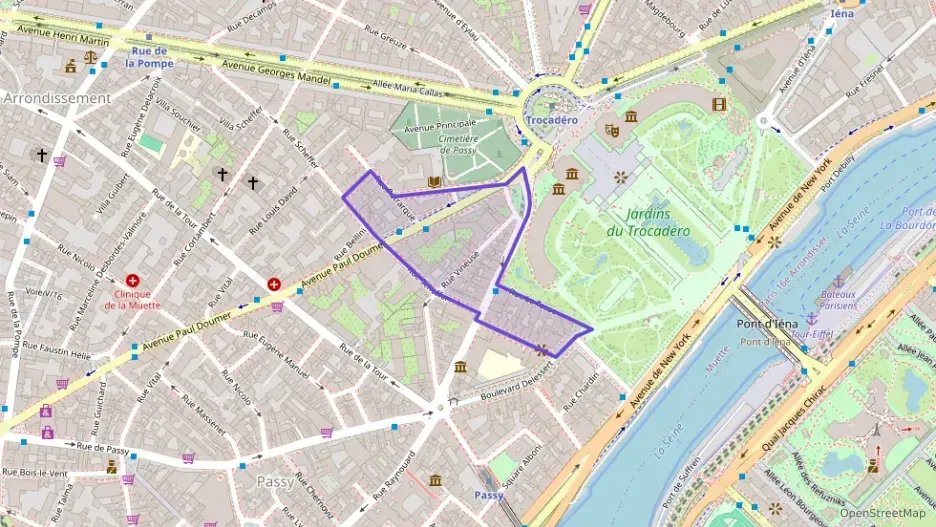 Appartement 154 m² trois pièces à vendre à Paris 16e Arrondissement