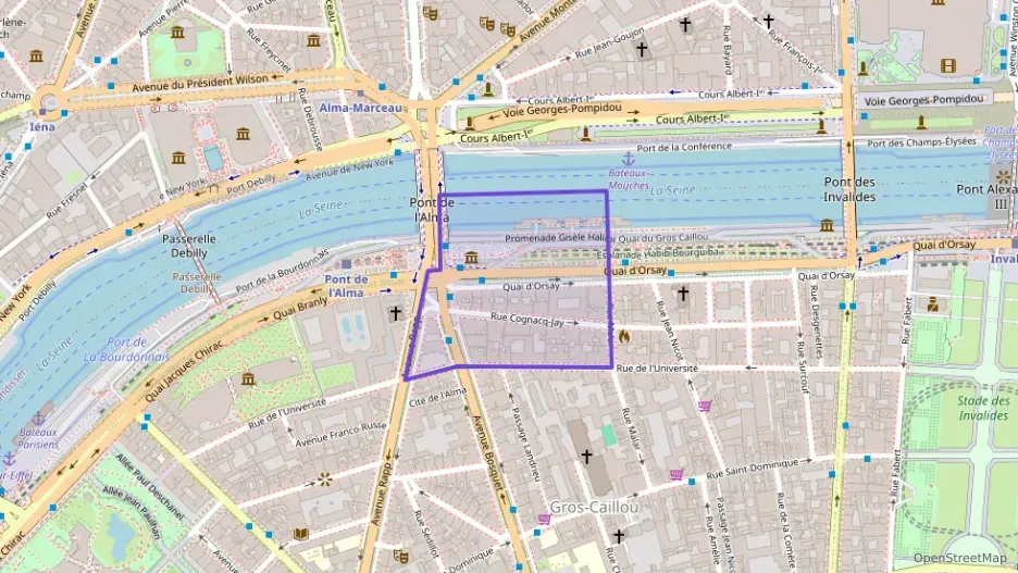 Appartement 107 m² quatre pièces à vendre à Paris 7e Arrondissement