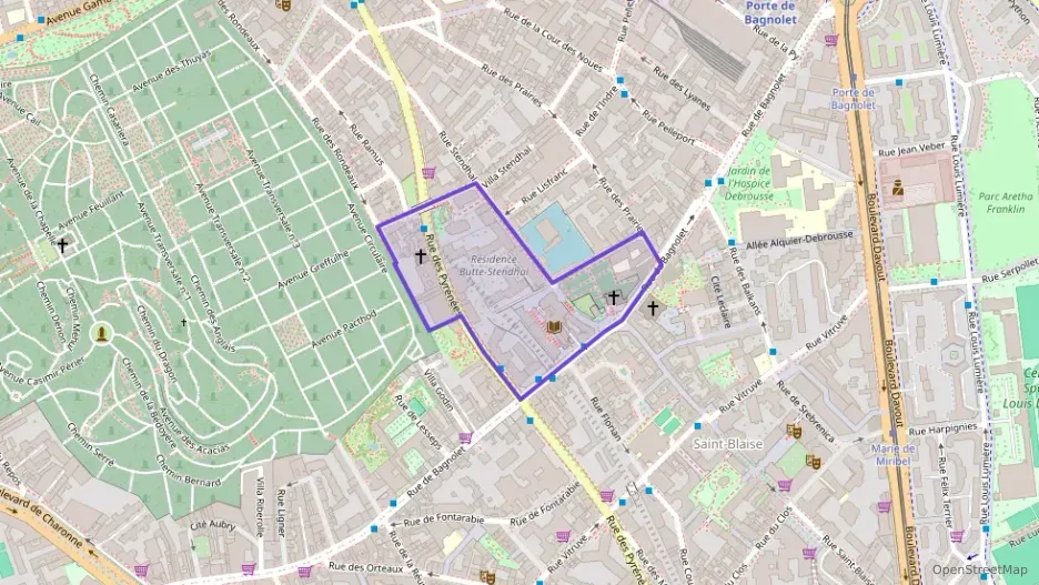 Appartement 51 m² deux pieces à vendre à Paris 20e Arrondissement Appartement 51 m² deux pieces à vendre à Paris 20e Arrondissement