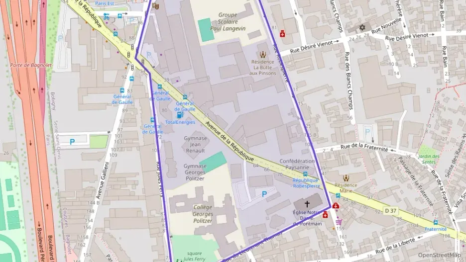 Appartement 38 m² deux pieces à vendre à Bagnolet Appartement 38 m² deux pieces à vendre à Bagnolet