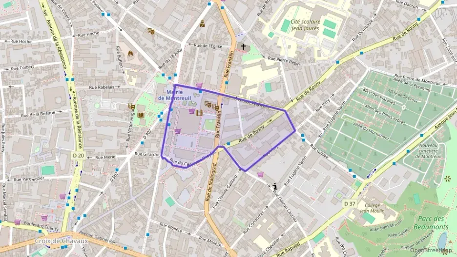 Appartement 43 m² deux pieces à vendre à Montreuil