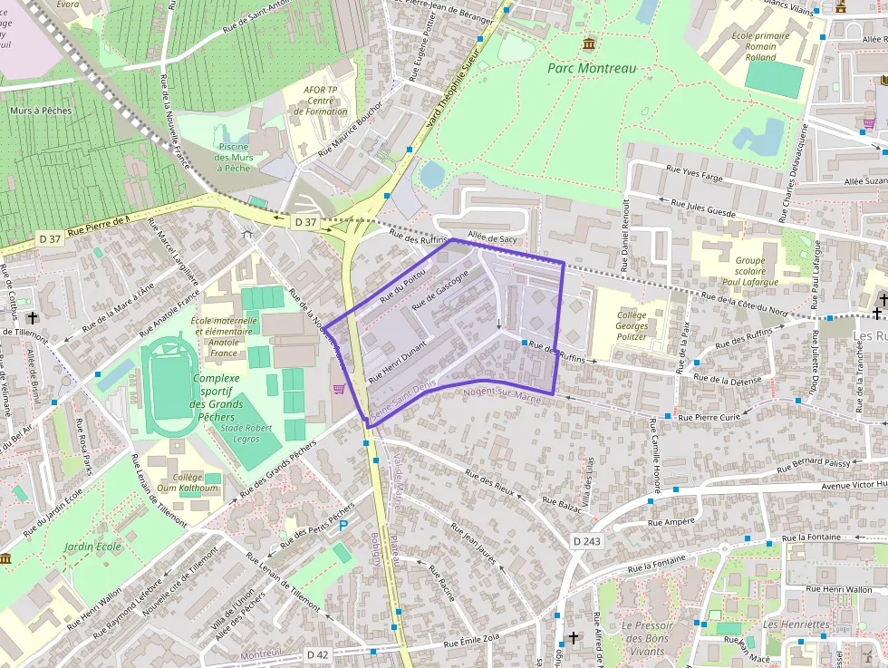 Appartement 37 m² deux pieces à vendre à Montreuil